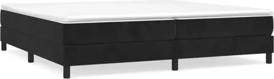 VidaXL Bedframe zonder matras 200x200 cm fluweel zwart - Foto 3