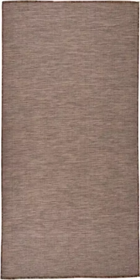 VidaXL -Buitenkleed-platgeweven-100x200-cm-bruin