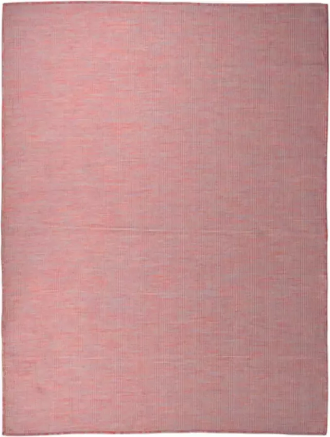 VidaXL -Buitenkleed-platgeweven-120x170-cm-rood