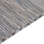 VidaXL -Buitenkleed-platgeweven-140x200-cm-bruin-en-blauw - Thumbnail 2