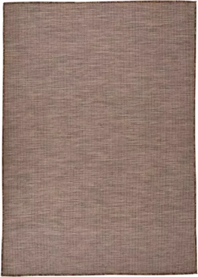 VidaXL -Buitenkleed-platgeweven-160x230-cm-bruin