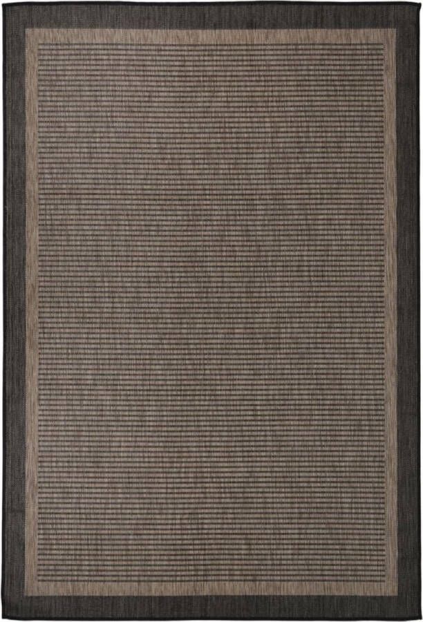 VidaXL -Buitenkleed-platgeweven-160x230-cm-donkerbruin