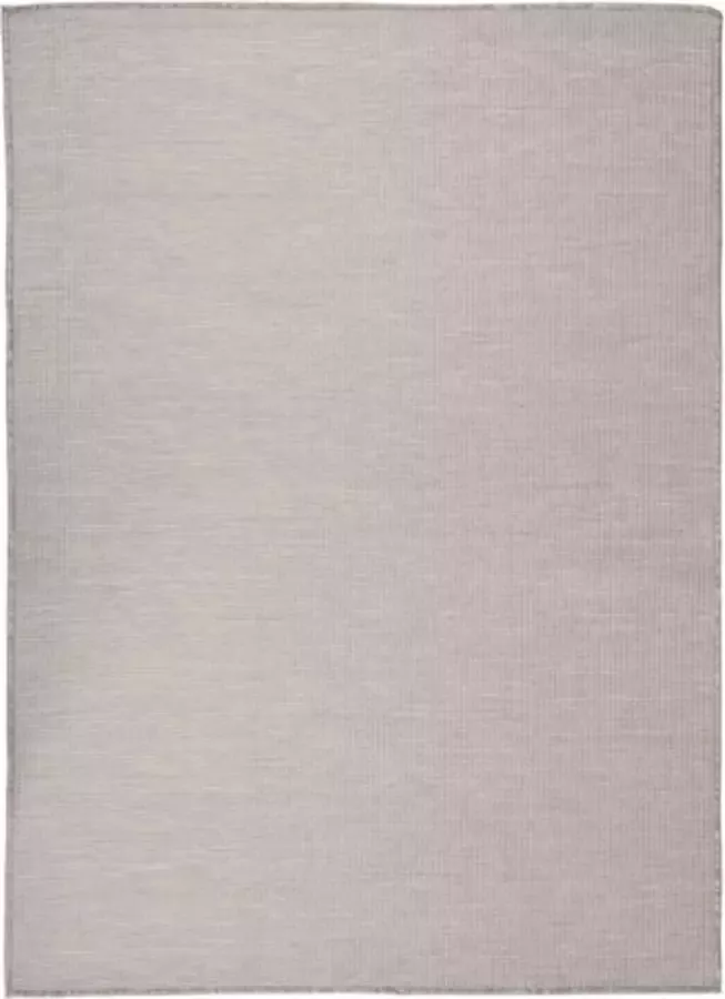 VidaXL -Buitenkleed-platgeweven-200x280-cm-taupe