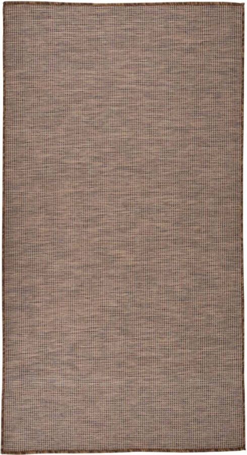VidaXL -Buitenkleed-platgeweven-80x150-cm-bruin