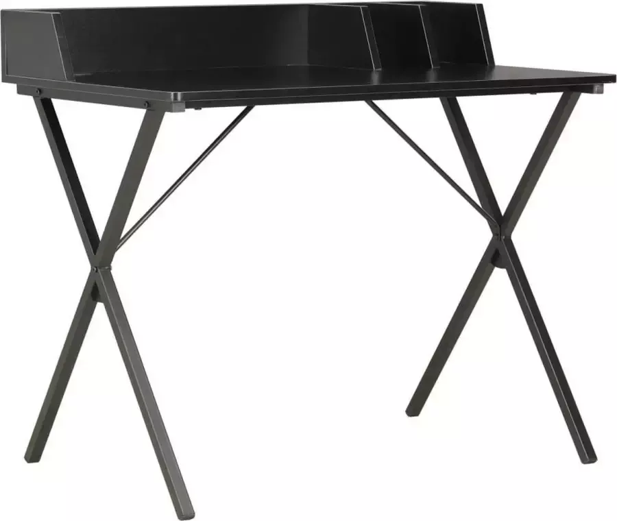 VidaXL -Bureau-80x50x84-cm-zwart - Foto 2