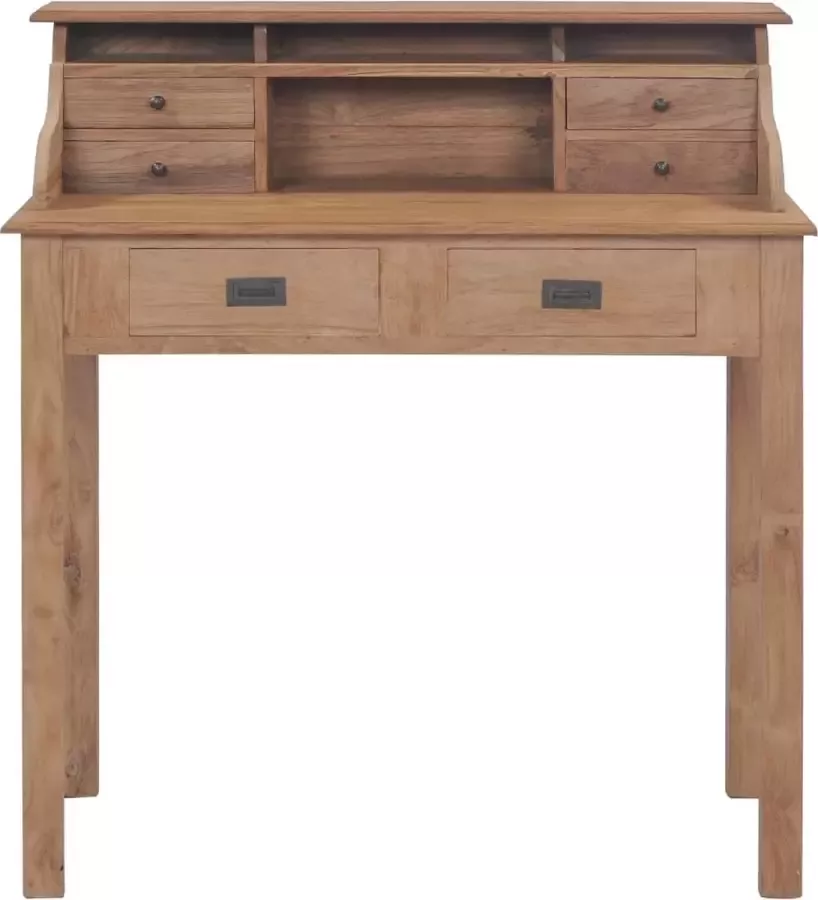 VidaXL -Bureau-90x50x100-cm-massief-teakhout