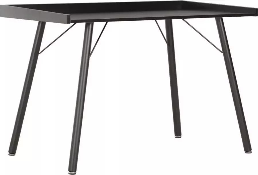 VidaXL -Bureau-90x50x79-cm-zwart