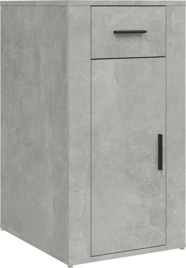 VidaXL -Bureaukastje-40x49x75-cm-bewerkt-hout-betongrijs - Foto 2