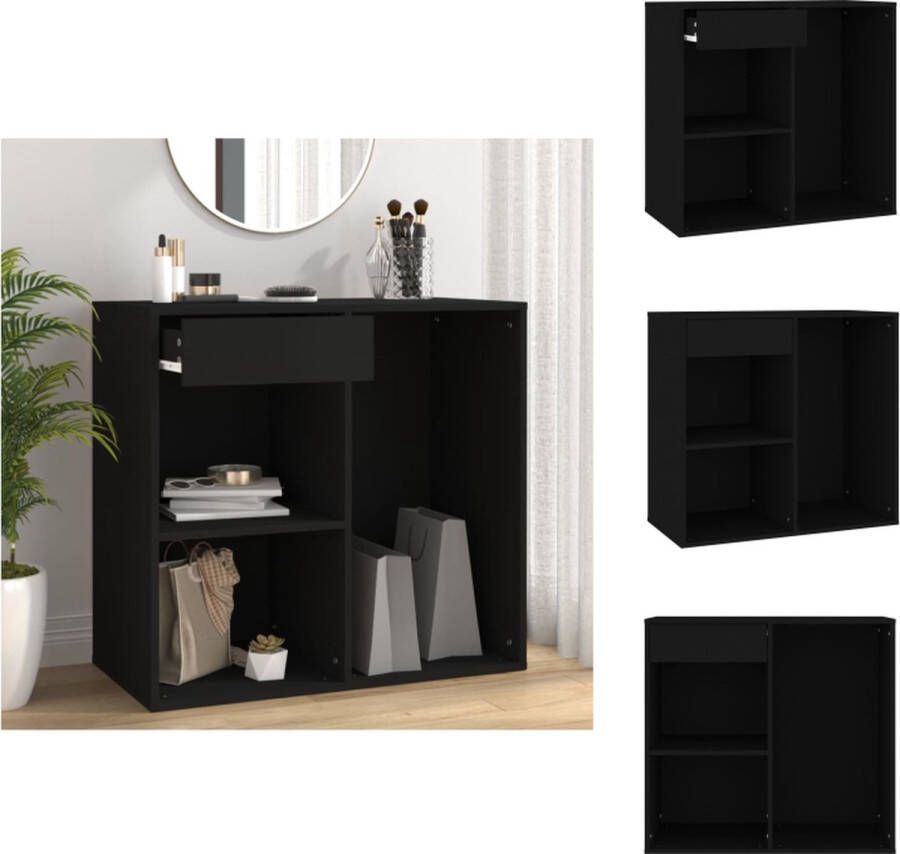 VidaXL -Cosmeticakast-80x40x75-cm-bewerkt-hout-zwart
