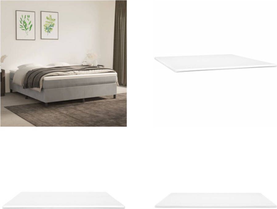 VidaXL Dekmatras 180x200x5 cm Dekmatras Dekmatrassen Matras Topmatras