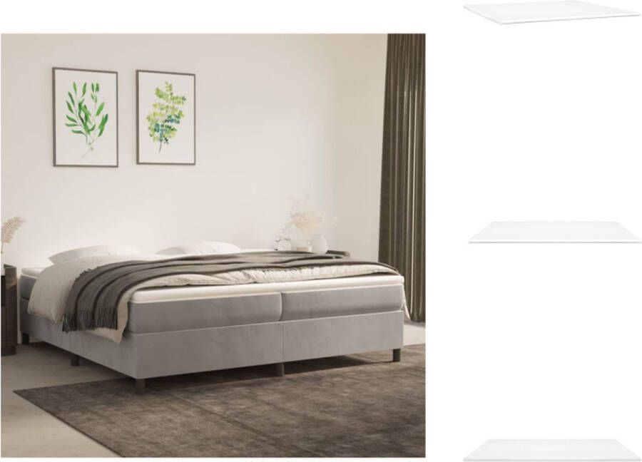 VidaXL Dekmatras Comfort 200 x 200 x 5 cm Huidvriendelijke stof Topmatras - Foto 2