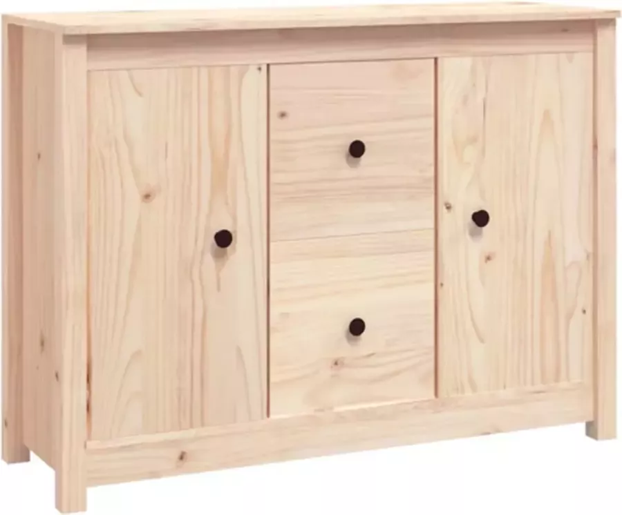 VidaXL -Dressoir-100x35x74-cm-massief-grenenhout - Foto 3