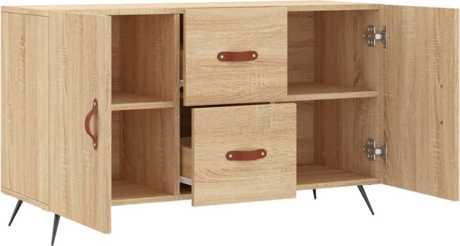 VidaXL -Dressoir-100x36x60-cm-bewerkt-hout-sonoma-eikenkleurig - Foto 6