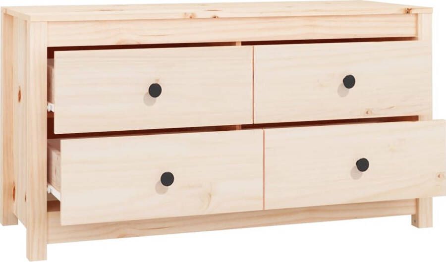 VidaXL -Dressoir-100x40x54-cm-massief-grenenhout - Foto 2