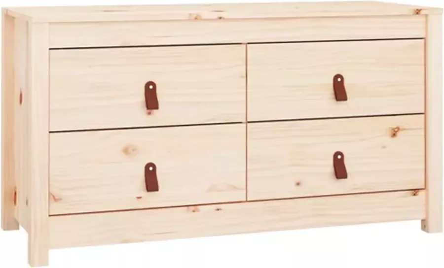 VidaXL -Dressoir-100x40x54-cm-massief-grenenhout - Foto 3