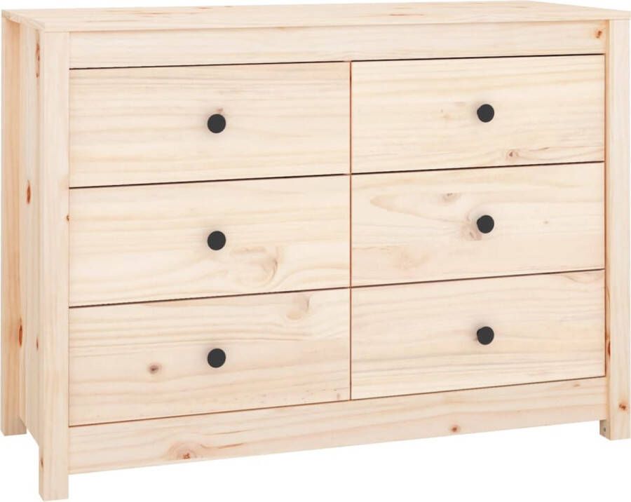 VidaXL -Dressoir-100x40x72-cm-massief-grenenhout - Foto 3