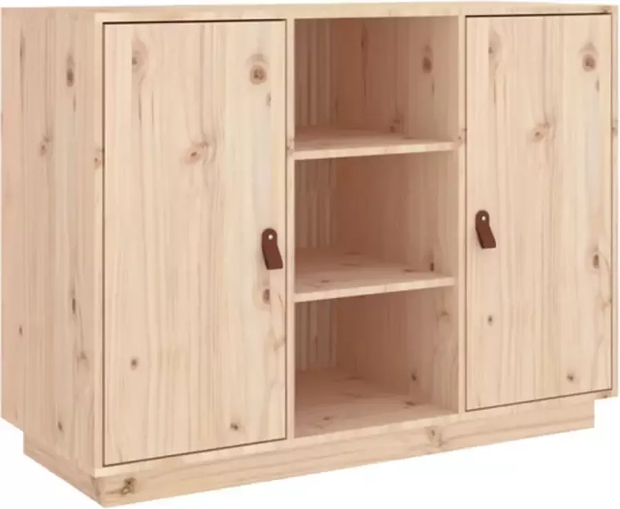 VidaXL -Dressoir-100x40x75-cm-massief-grenenhout - Foto 3