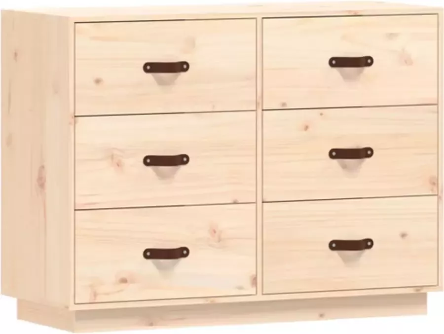 VidaXL -Dressoir-100x40x75-cm-massief-grenenhout - Foto 3