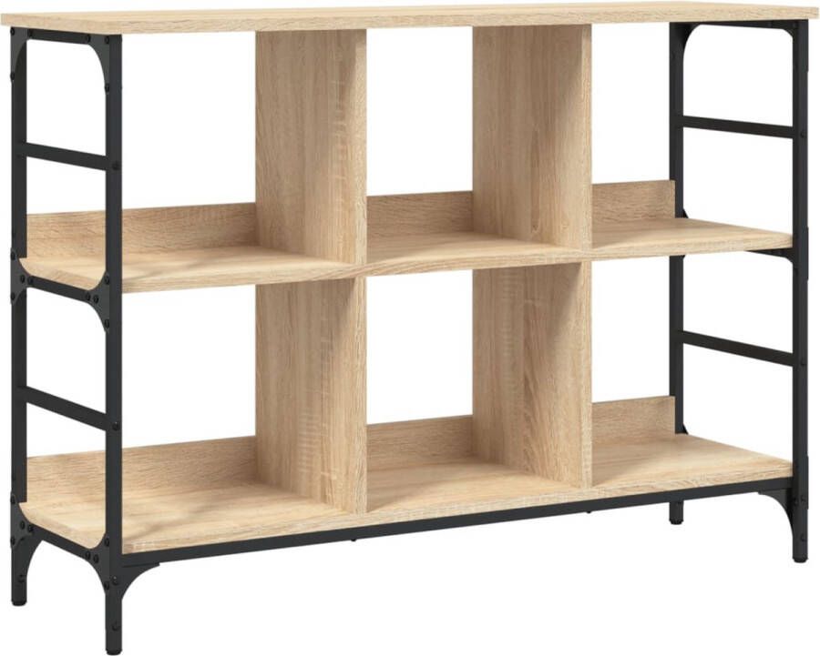 VidaXL Dressoir 102x32x73 5 cm Sonoma Eiken Dressoir Salontafel Houten Meubels Landelijke Stijl Vintage Design