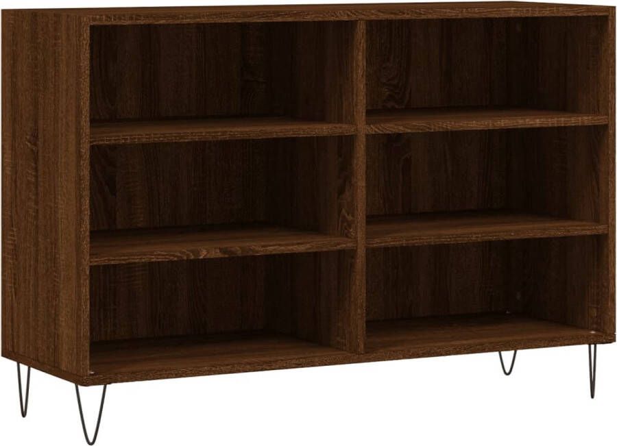 VidaXL -Dressoir-103 5x35x70-cm-bewerkt-hout-bruineikenkleurig - Foto 6