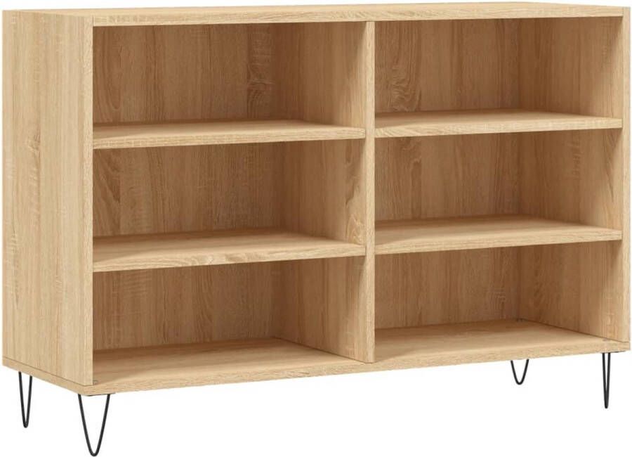 VidaXL -Dressoir-103 5x35x70-cm-bewerkt-hout-sonoma-eikenkleurig - Foto 2