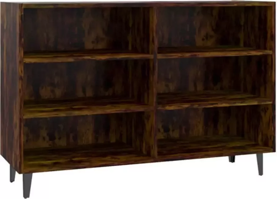 VidaXL Dressoir 103 5x35x70 cm bewerkt hout gerookt eikenkleurig - Foto 2