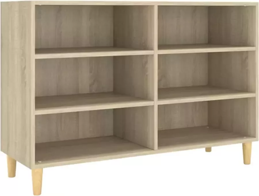 VidaXL -Dressoir-103 5x35x70-cm-bewerkt-hout-sonoma-eikenkleurig - Foto 2