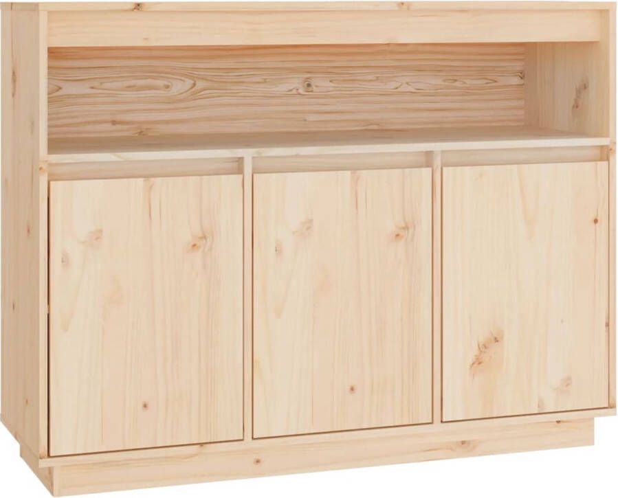 VidaXL -Dressoir-104 5x34x80-cm-massief-grenenhout - Foto 3