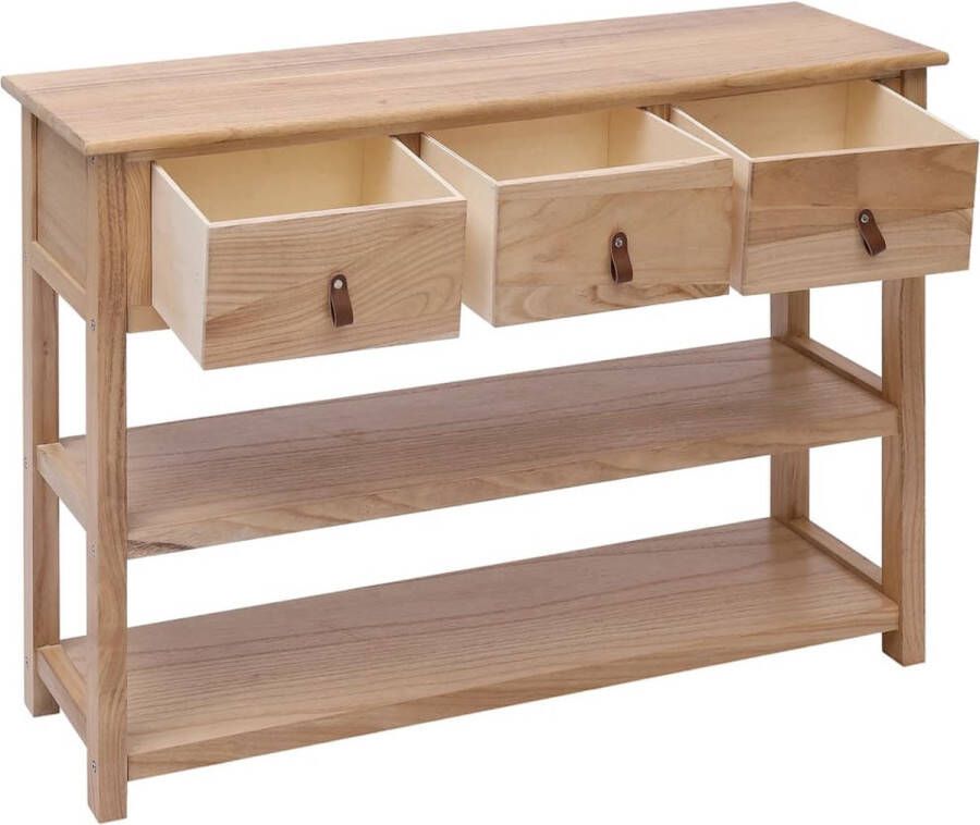 VidaXL -Dressoir-108x30x76-cm-massief-paulowniahout