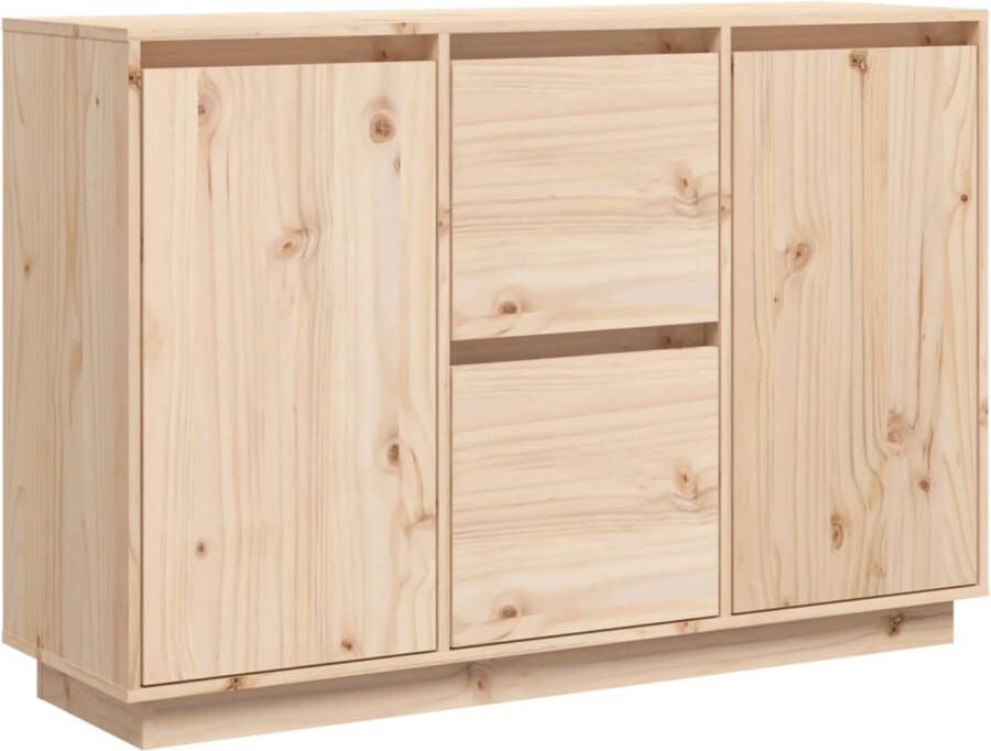 VidaXL -Dressoir-110x34x75-cm-massief-grenenhout - Foto 2