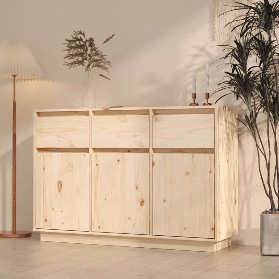 VidaXL -Dressoir-110x34x75-cm-massief-grenenhout