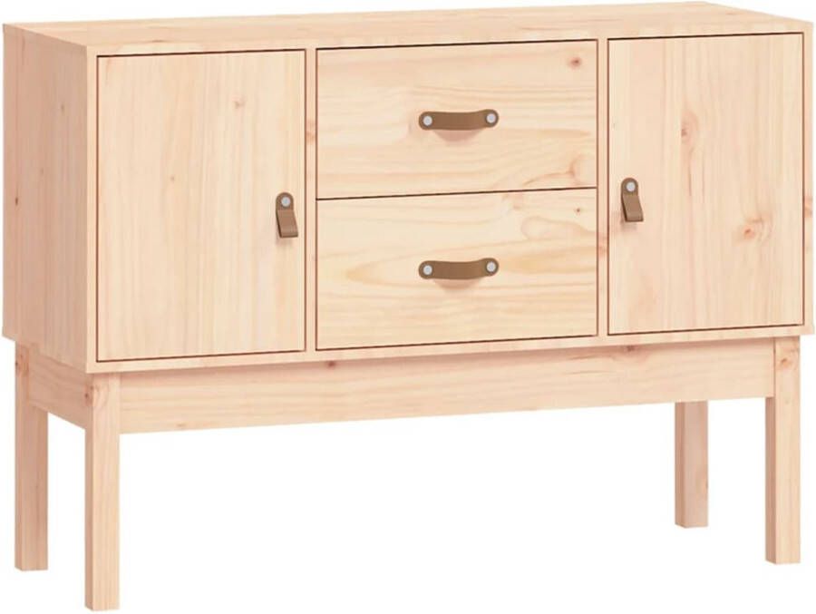 VidaXL -Dressoir-110x40x78-cm-massief-grenenhout - Foto 4