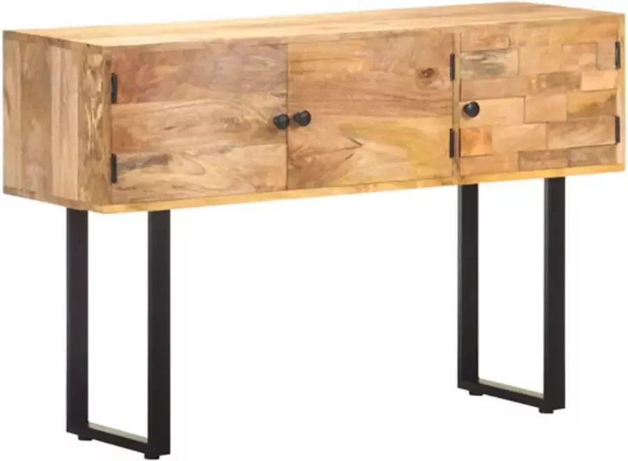 VidaXL -Dressoir-116x35x75-cm-massief-mangohout - Foto 2