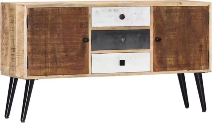 VidaXL -Dressoir-118x30x62-cm-massief-mangohout