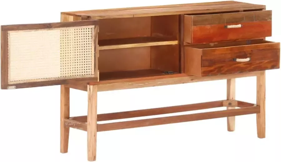 VidaXL -Dressoir-118x30x76-cm-massief-gerecycled-hout - Foto 3