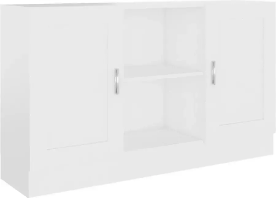 VidaXL -Dressoir-120x30 5x70-cm-bewerkt-hout-wit - Foto 3