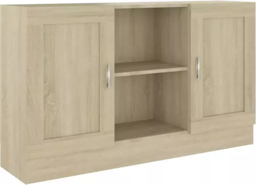 VidaXL -Dressoir-120x30 5x70-cm-bewerkt-hout-sonoma-eikenkleurig - Foto 3