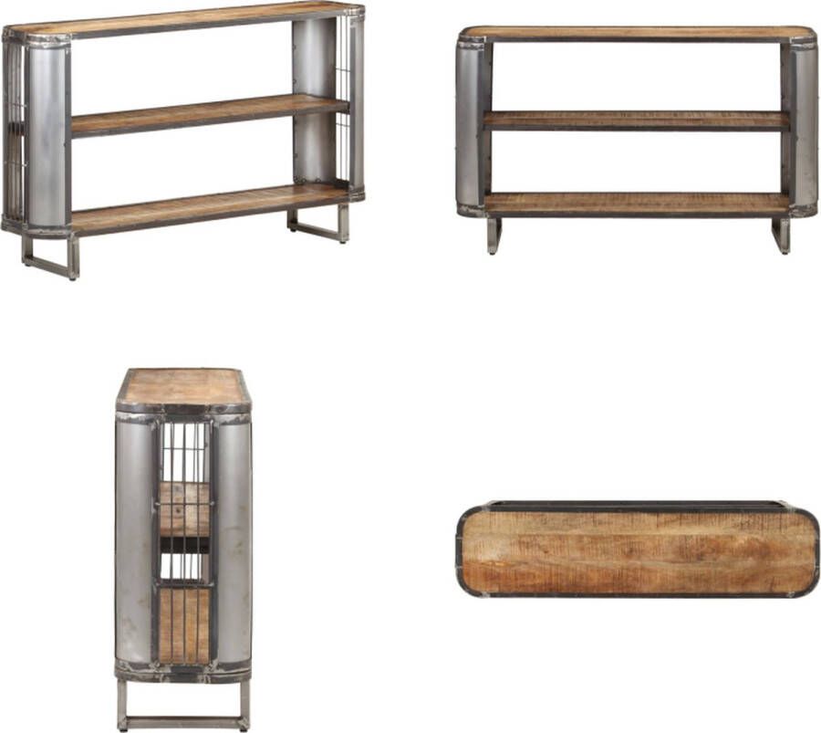 VidaXL Dressoir 120x30x73 cm massief mangohout Dressoir Dressoirs Kast Kasten