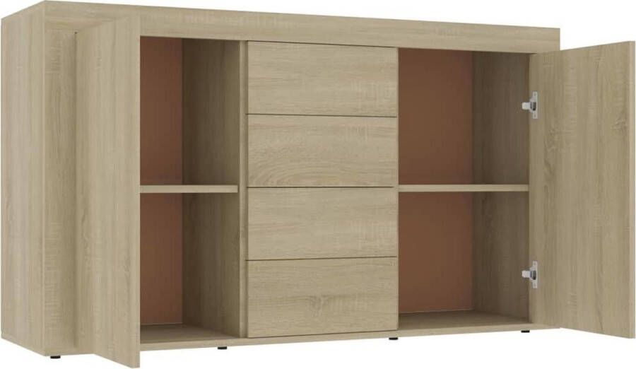 VidaXL -Dressoir-120x36x69-cm-bewerkt-hout-sonoma-eikenkleurig - Foto 5