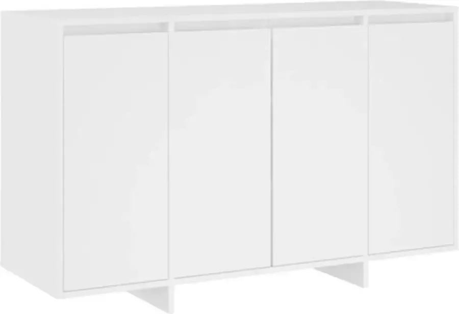 VidaXL Dressoir 120x41x75 cm bewerkt hout wit - Foto 3