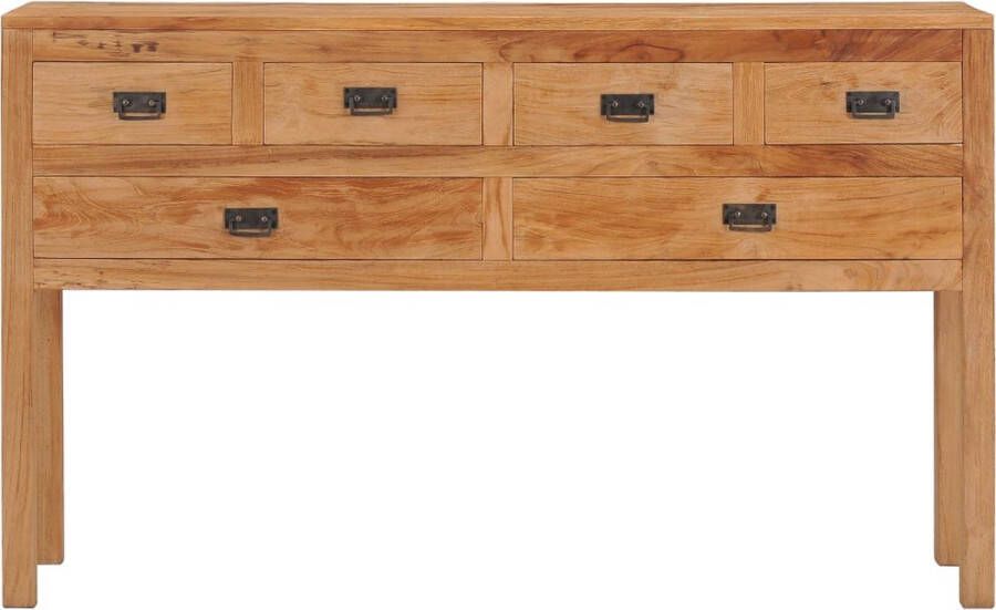 VidaXL -Dressoir-125x30x75-cm-massief-teakhout