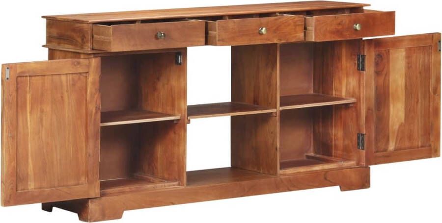 VidaXL -Dressoir-135x35x75-cm-massief-acaciahout - Foto 2