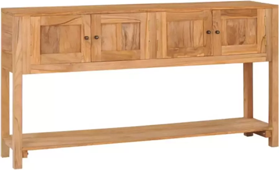 VidaXL -Dressoir-140x30x75-cm-massief-teakhout - Foto 2