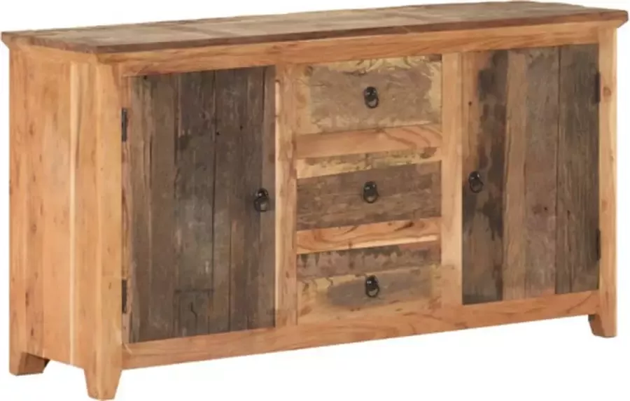 VidaXL -Dressoir-140x40x75-cm-massief-gerecycled-hout - Foto 2