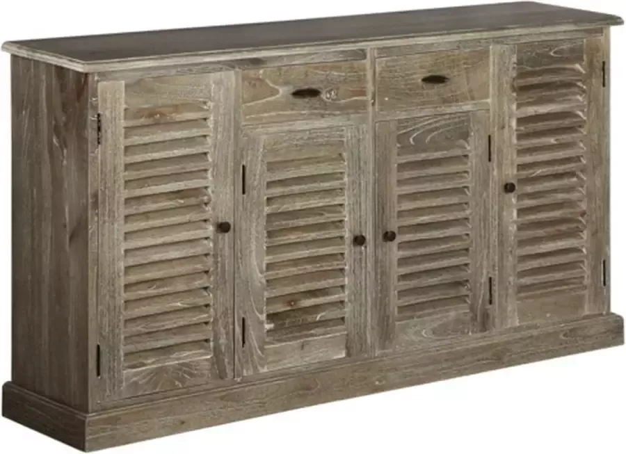 VidaXL -Dressoir-145x32 5x77-cm-massief-mindihout - Foto 2