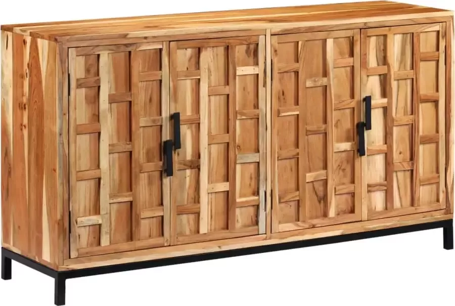 VidaXL -Dressoir-145x40x80-cm-massief-acaciahout - Foto 2