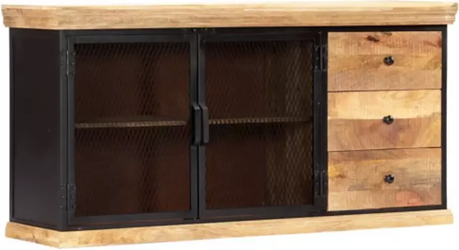 VidaXL -Dressoir-150x40x75-cm-massief-mangohout - Foto 2