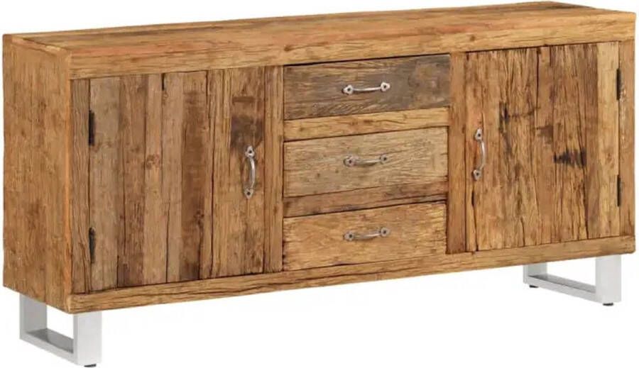 VidaXL -Dressoir-160x40x76-cm-massief-gerecycled-hout