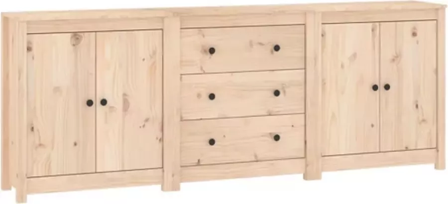 VidaXL -Dressoir-210x35x80-cm-massief-grenenhout - Foto 2