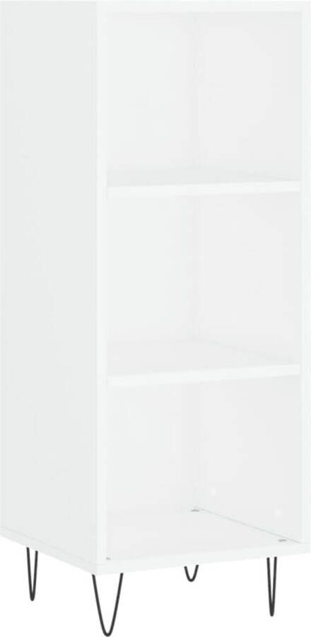 VidaXL -Dressoir-34 5x32 5x90-cm-bewerkt-hout-wit - Foto 7